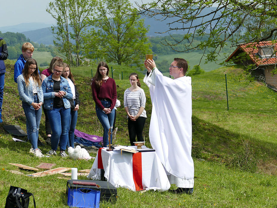 72 Stunden Aktion – auf dem Hasunger Berg (Foto: Karl-Franz Thiede)